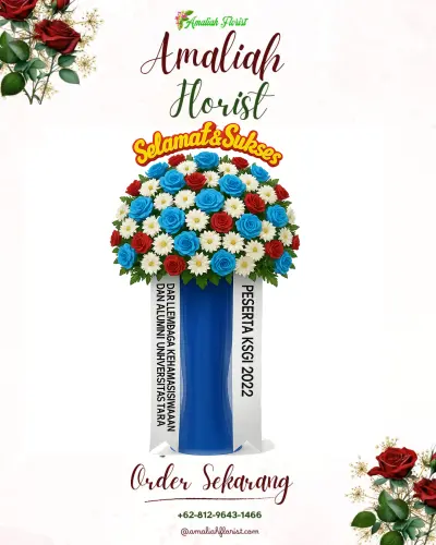 Standing Flower di Hotel Pangeran Pekanbaru
